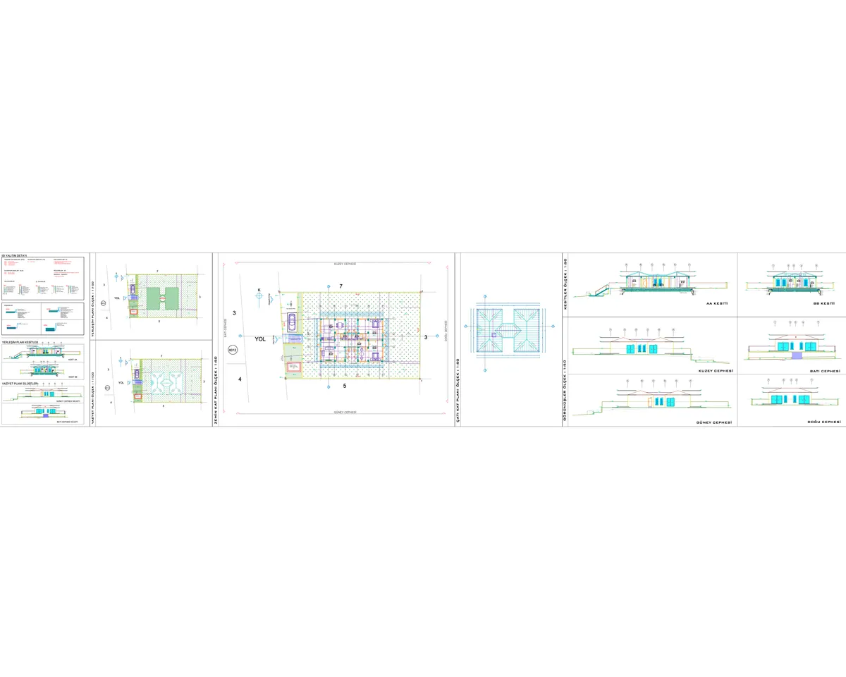 Architektonischer Genehmigungsplan
